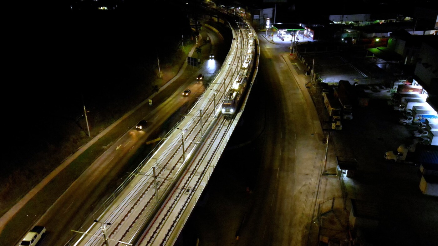 metro panama extension linea1 pruebas nocturnas enero 2024