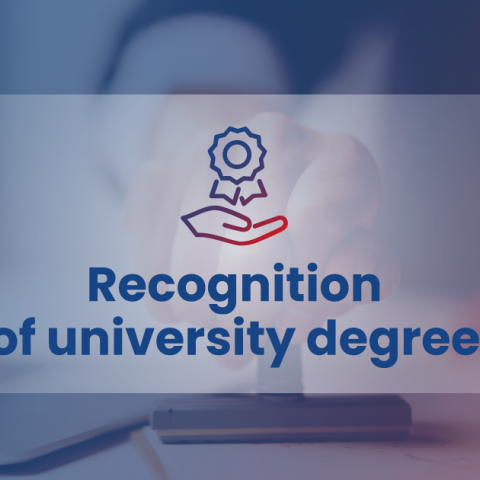 Recognition of university degree