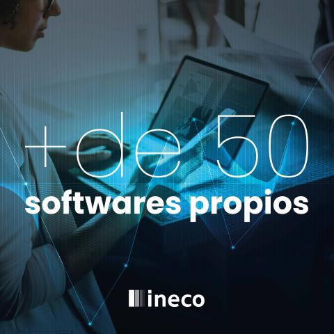 Did you know that Ineco has more than 50 proprietary software developments?