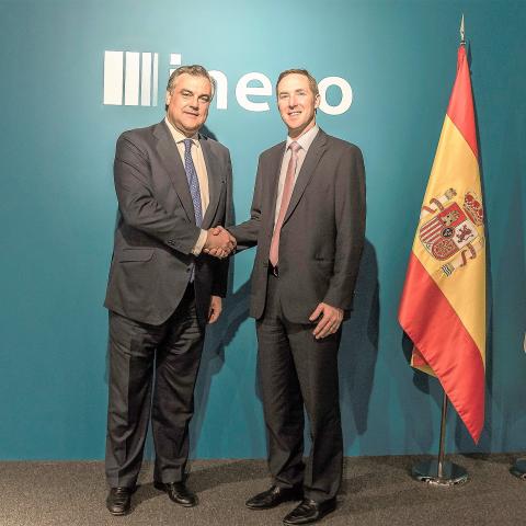 Ineco welcomes the Minister of Trade of Panama