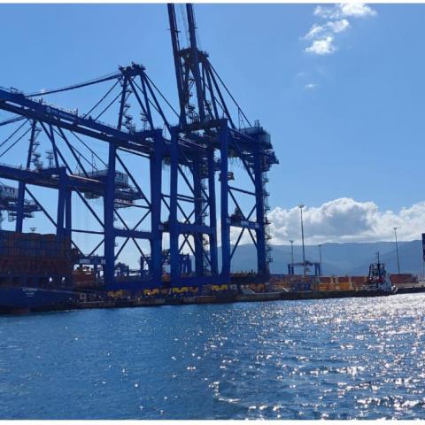 The Port of Algeciras increases its capacity in railway/maritime transport system.