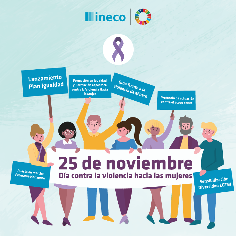 Ineco, contra la violencia hacia las mujeres