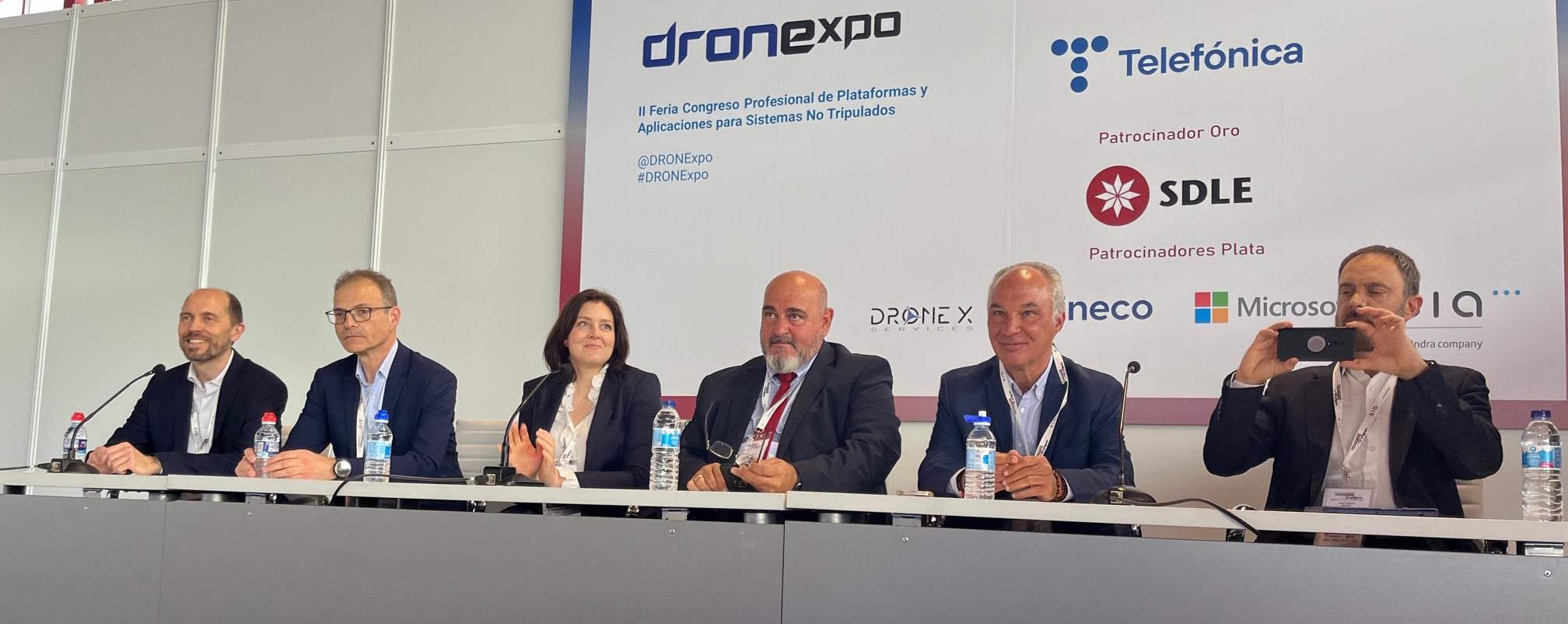 Víctor Gordo, an expert in CNS-ATM Systems Management, took part in a round table on Urban Air Mobility, together with representatives from Madrid City Council, Enaire and Aesa