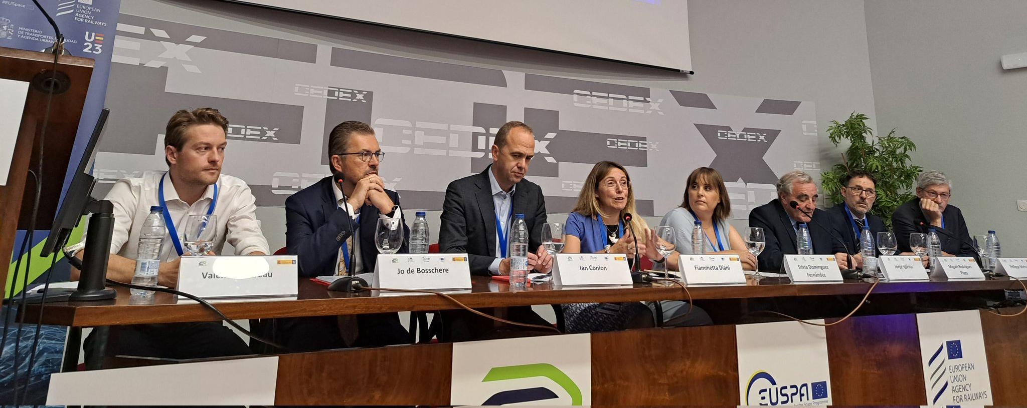 Silvia Domínguez, en la mesa de ponentes