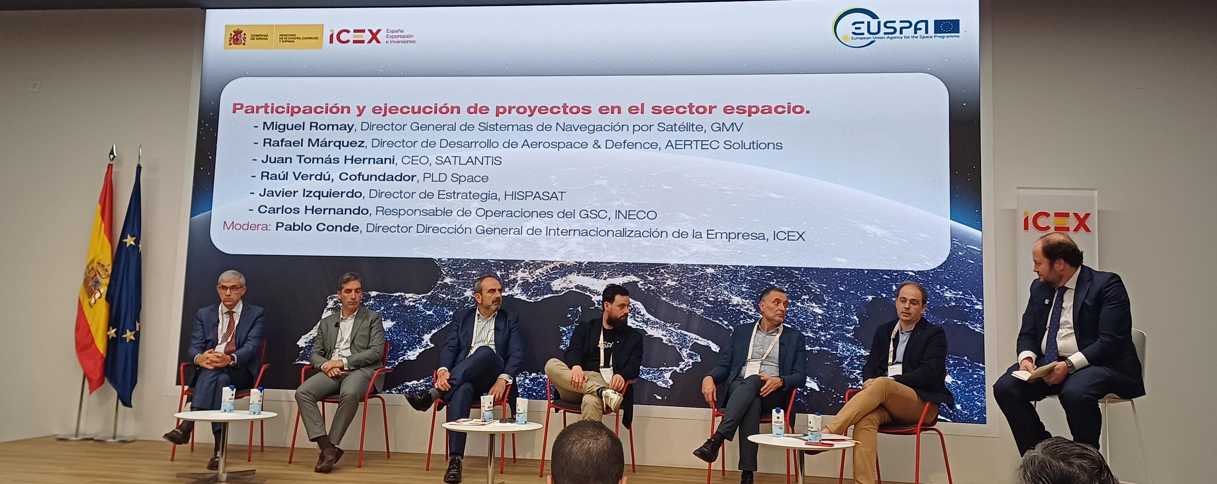 Carlos Joaquín Hernando represented Ineco at the event.