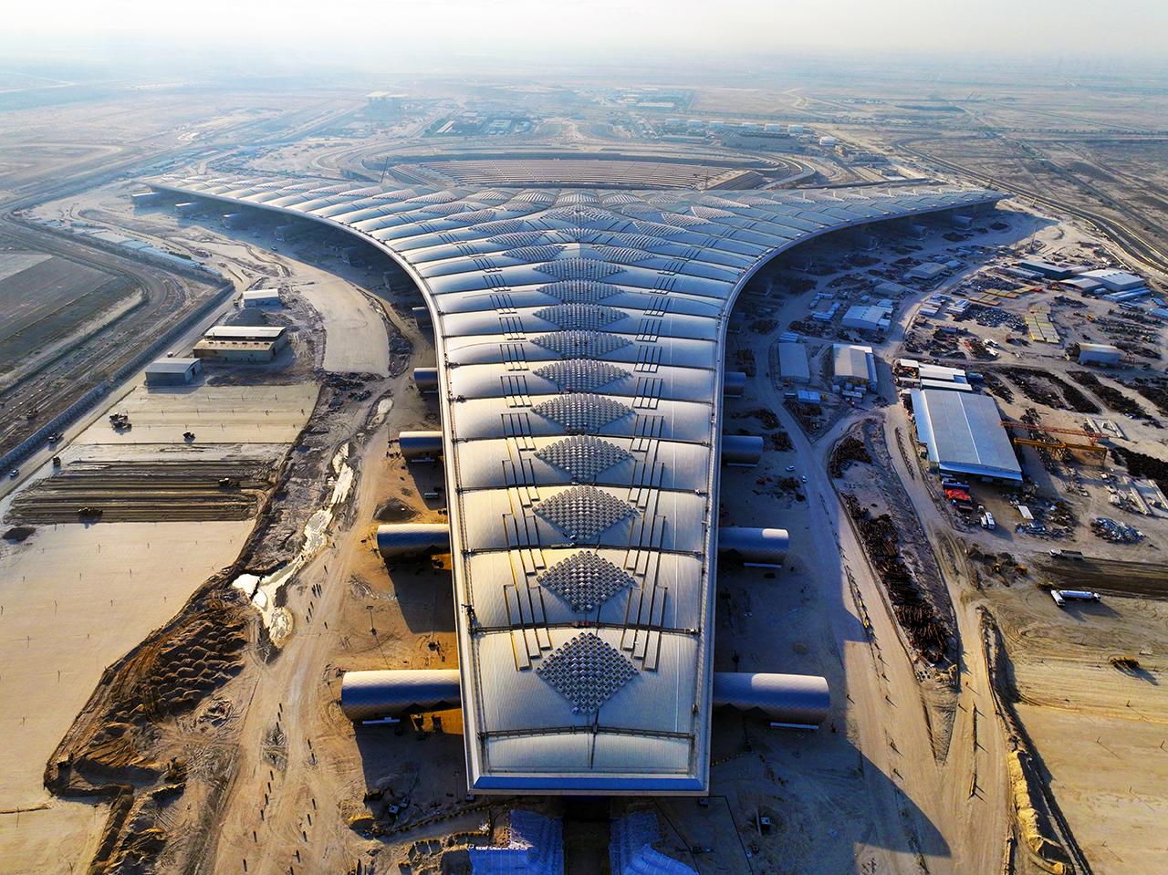 El nuevo aeropuerto de Kuwait, el velero del desierto