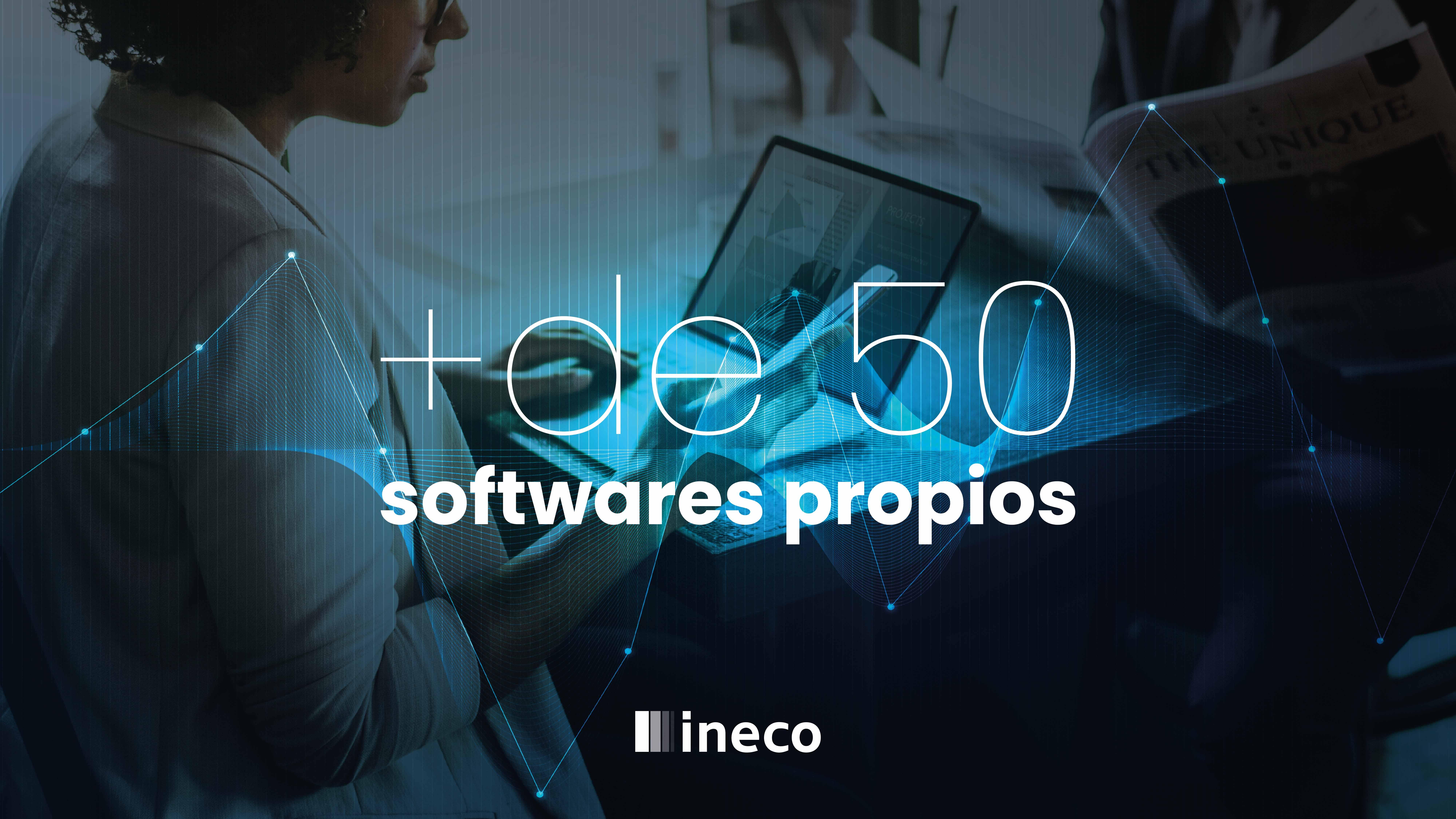 Did you know that Ineco has more than 50 proprietary software developments?