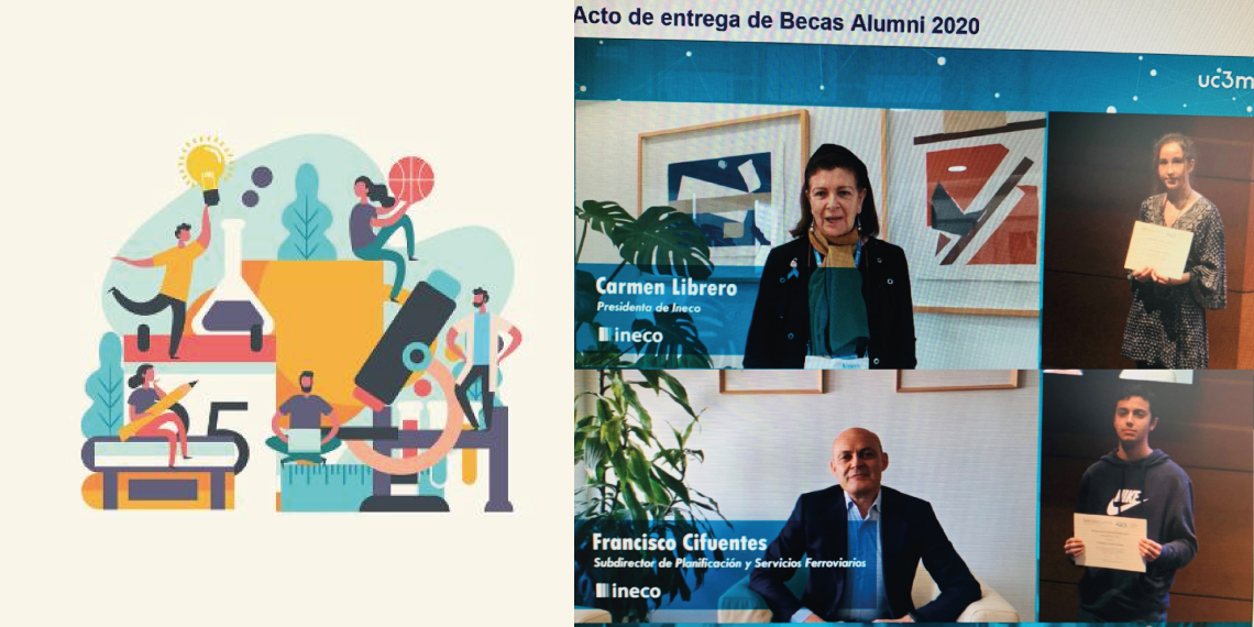 Ineco colabora con el Programa Becas Alumni UC3M