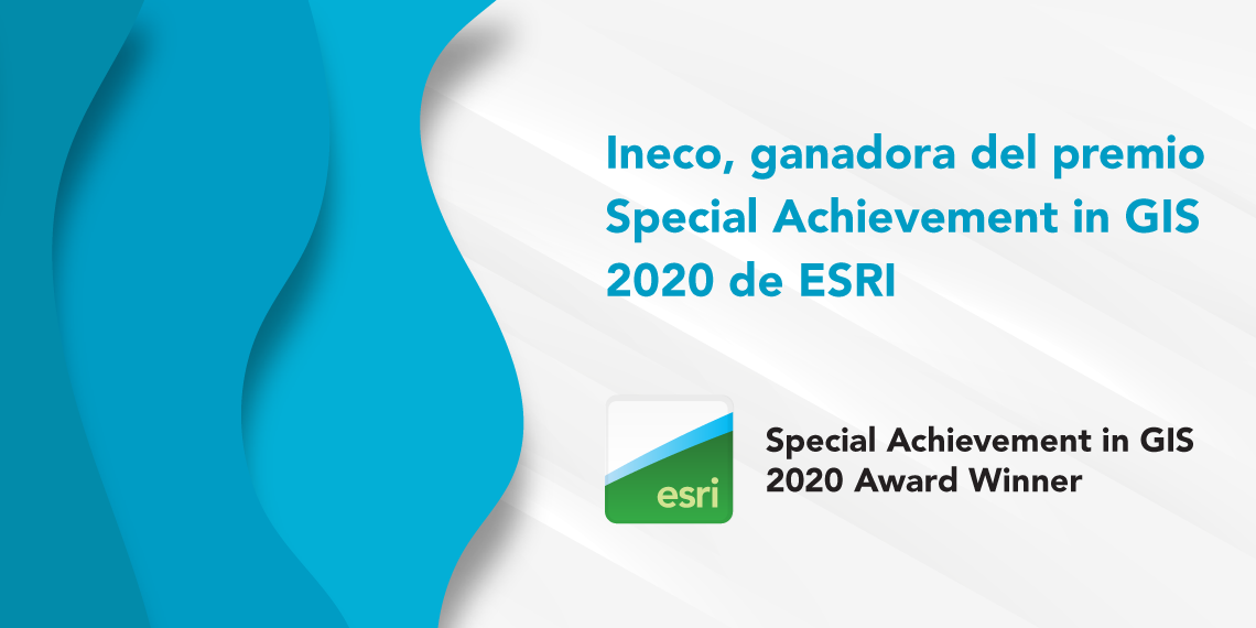 Ineco receives the Esri Award in GIS for BIM-GIS integration in the A-76 Highway project