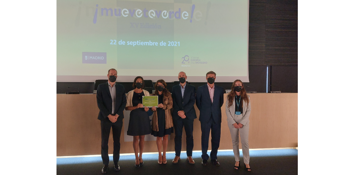 Ineco, reconocida en los premios ‘Muévete Verde’ de Madrid