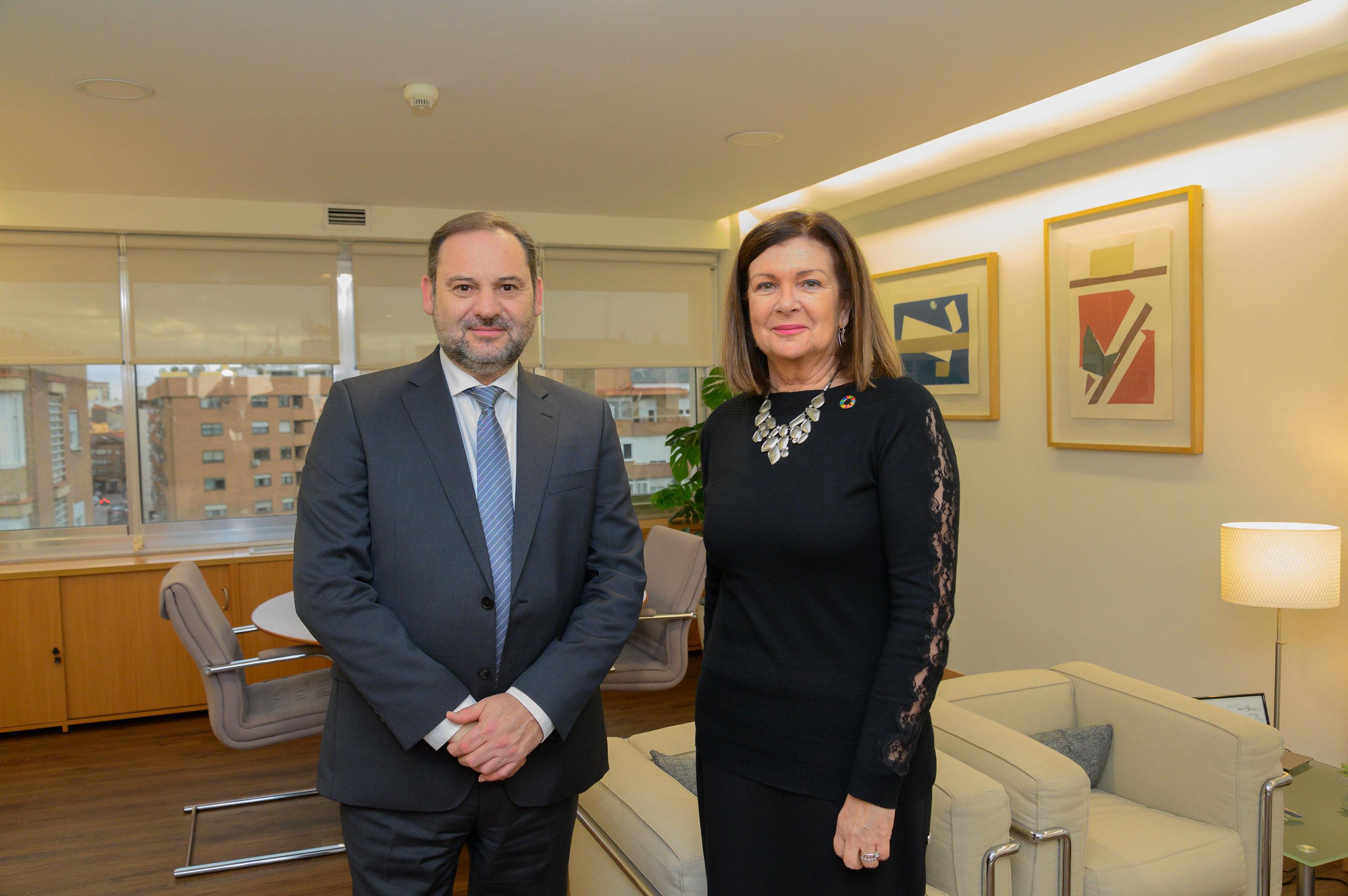 Ábalos praises Ineco's commitment to real equality between men and women