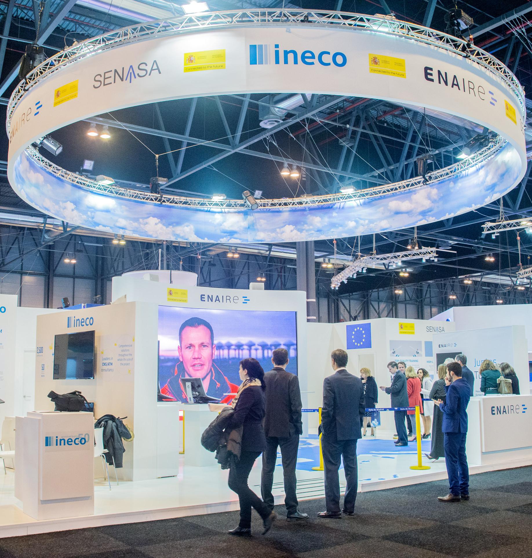 Ineco highlights its experience at the World ATM Congress 2018